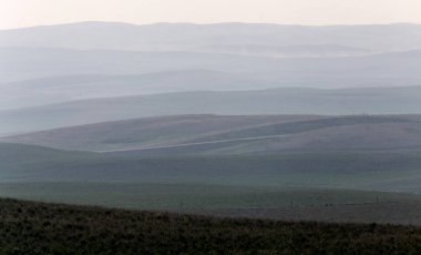 Panoramik Prairie manzarası