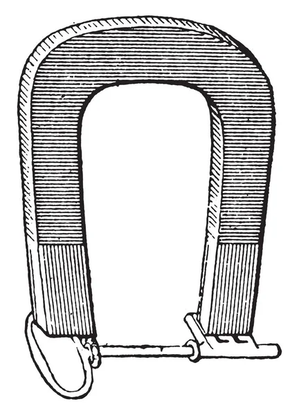 Aimant Illustration Gravée Vintage Dictionnaire Des Mots Des Choses Larive — Image vectorielle