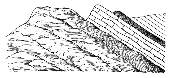 레이어 폭발적인 질량에 빈티지 새겨진 1886 — 스톡 벡터