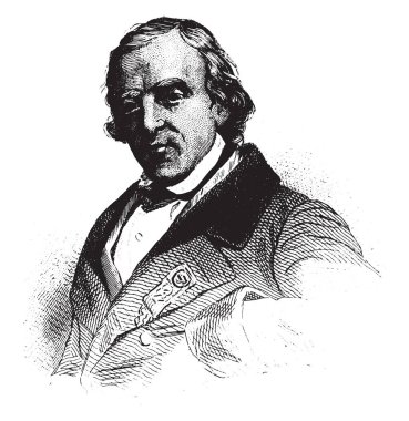 Francois-Vincent Raspail, vintage oyma.