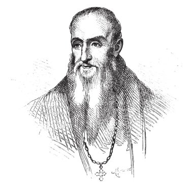Perrenot Nicolas de Granvelle, vintage oyma.