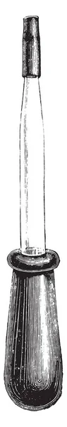 Гемоглобинометр Оливера Винтажная Гравированная Иллюстрация — стоковый вектор