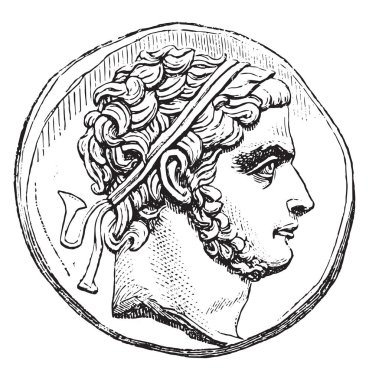 Prusias ben, vintage oyma.