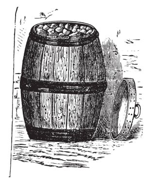 Ev soğutucu, vintage oyma.