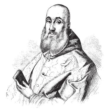 Antoine Perrenot de Granvelle, vintage oyma.