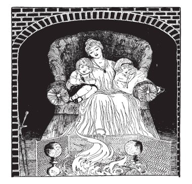 Bir resim Spadix bitki gösterir. Genellikle bir yen bilinen bir yaprak gibi eğri kılıf çevrilidir. O küçük peduncle ve Pistillate ve Staminate çiçekler, vintage çizgi çizme veya oyma illüstrasyon çiçek küme vardır.