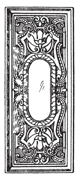 Der architektonische Rahmen der italienischen Renaissance diente als Paneel der — Stockvektor