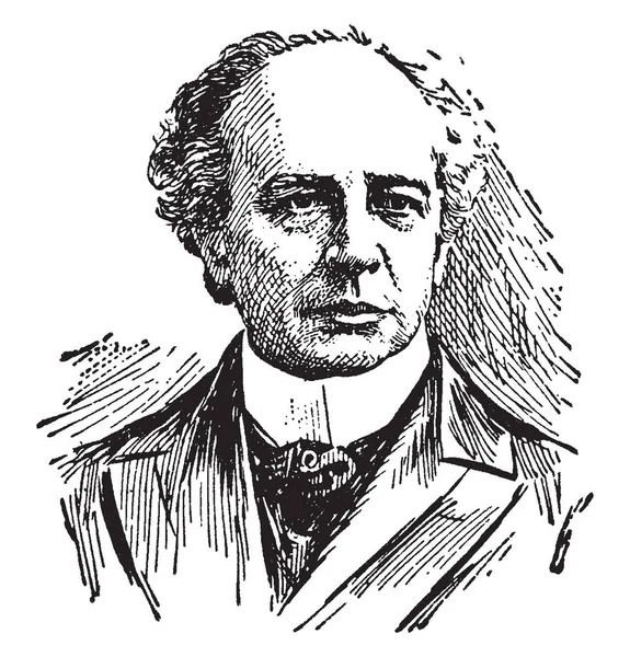 Sir Wilfrid Laurier 1841 1919 Fost Șaptelea Prim Ministru Canadei — Vector de stoc