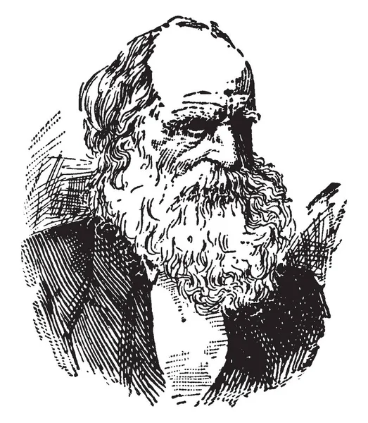 William Cullen Bryant 1794 1878 Fue Primer Poeta Periodista Editor — Archivo Imágenes Vectoriales