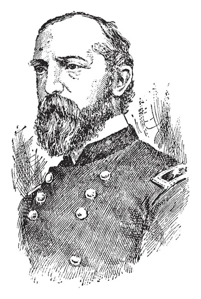 George Gordon Meade 1815 1872 Foi Oficial Exército Dos Estados —  Vetores de Stock