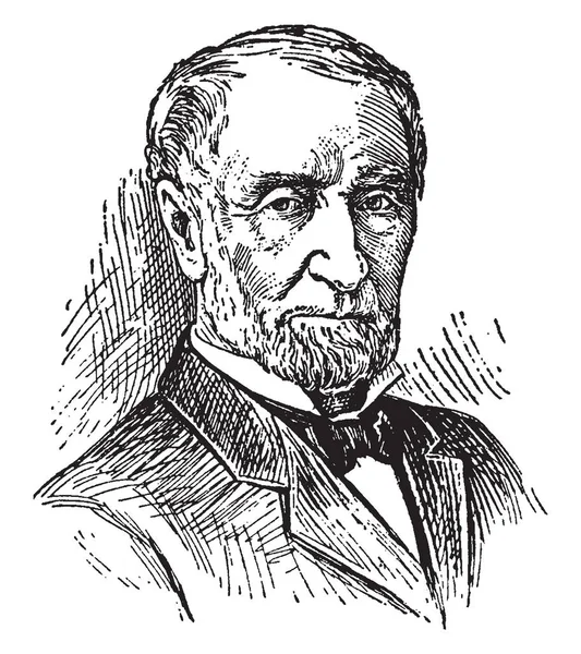 Joseph Gurney Cannon 1836 1926 Ele Era Político Americano Illinois —  Vetores de Stock