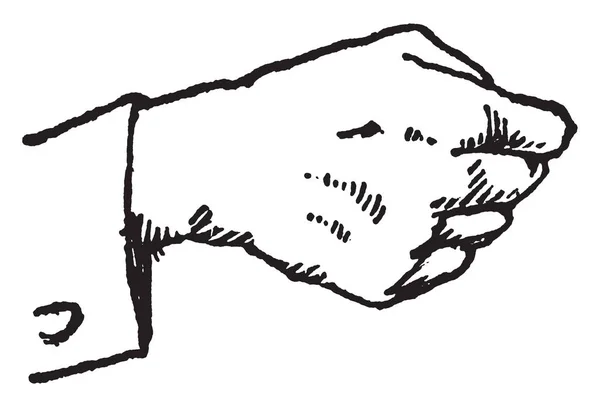 Доска Торговых Знаков Четного Цента Рисунок Винтажной Линии Гравировка Иллюстрации — стоковый вектор