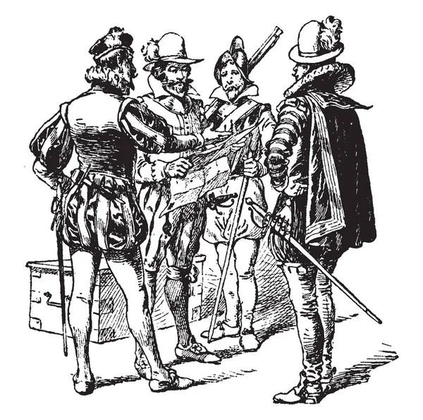 Een Afbeelding Van Linnaeus Decandria Dit Het Seksuele Systeem Van — Stockvector