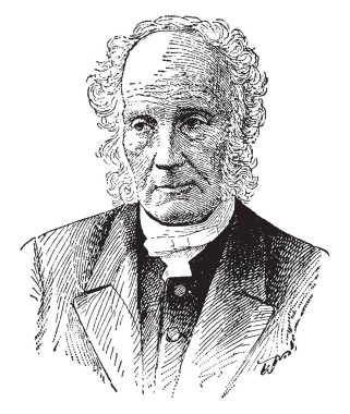 James Mccosh, 1811-1894, o bir önde gelen İskoç okul sağduyu ve Princeton Üniversitesi, vintage çizgi çizme veya oyma illüstrasyon Başkanı yazar ve filozof