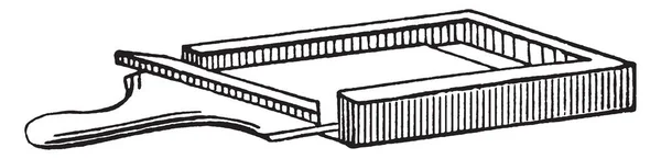 Cette Illustration Représente Slice Galley Qui Facilite Retrait Type Cuisine — Image vectorielle