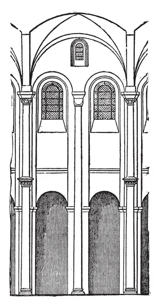 Cathédrale Baie Speyer Baie Architecture Cathédrale Bâtiment Église Architecture Classique — Image vectorielle