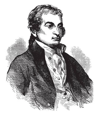 John Jay, 1745-1829, o bir devlet adamı, vatansever, diplomat, Amerika Birleşik Devletleri, New York, ikinci valisi kurucularının ve Amerika Birleşik Devletleri'nin ilk baş yargıç, vintage satır çizim veya illüstrasyon oyma