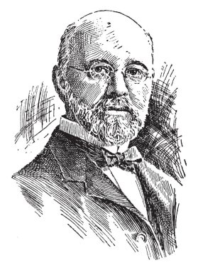 Yaprak bıçak yok loblar, yaprakları kök düğümde büyümek, ve diğer yaprakları öyle. Orada üç yaprak, vintage çizgi çizme veya oyma illüstrasyon.