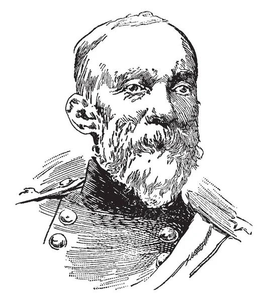 Joseph Wheeler 1836 1906 Fue Comandante Militar Estadounidense Político General — Vector de stock