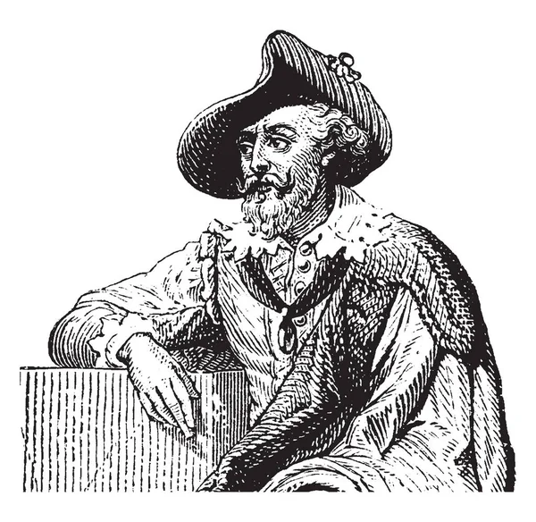 Петер Пауль Рубенс 1577 1640 Він Був Фламандський Художник Найбільш — стоковий вектор