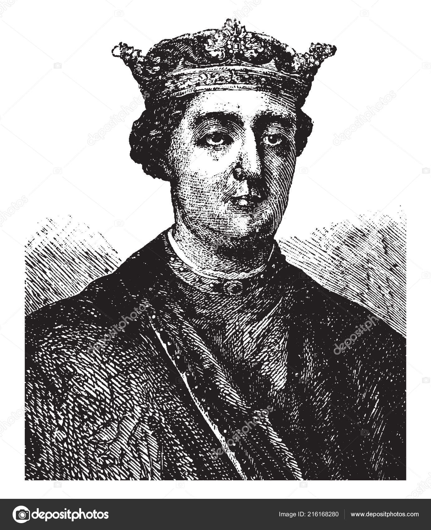 Henry 1133 1189 King England 1154 1189 Duke Normandy Aquitaine Stock