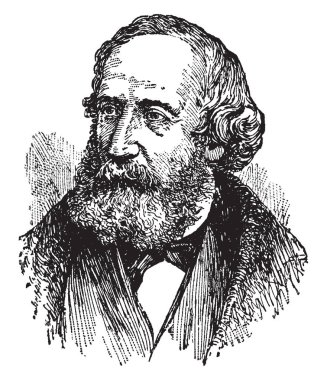 Cyrus Batı alan, 1819-1892, o ABD'li işadamı ve Atlantik telgraf şirketi oluşturmak için yardımcı oldu ve Atlantik Okyanusu, vintage çizgi çizme veya oyma illüstrasyon ilk telgraf kablo Döşenmemelidir yatırımcı yapıldı.