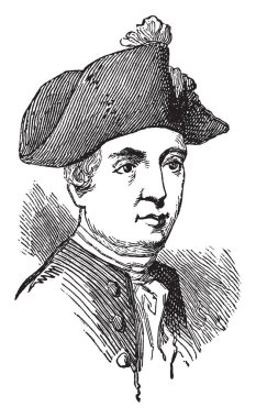 Axel Fersen, 1755-1810, o İsveçli bir sayısı, İsveç, genel bir at Kraliyet İsveç ordusu, vintage çizgi çizme veya oyma illüstrasyon dünyasına Mareşali oldu