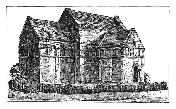 Katedral Edinburgh Azizi Olan Saint Giles Için Adanmış Edinburgh Eski — Stok Vektör