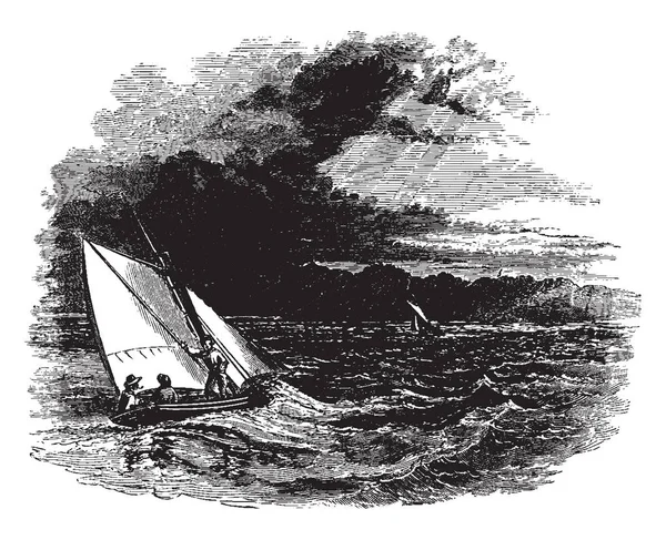 罗阿诺克岛是第十六世纪的遗址罗阿诺克殖民地第一英国殖民地在新的世界在什么被叫弗吉尼亚 复古线图画或雕刻例证 — 图库矢量图片
