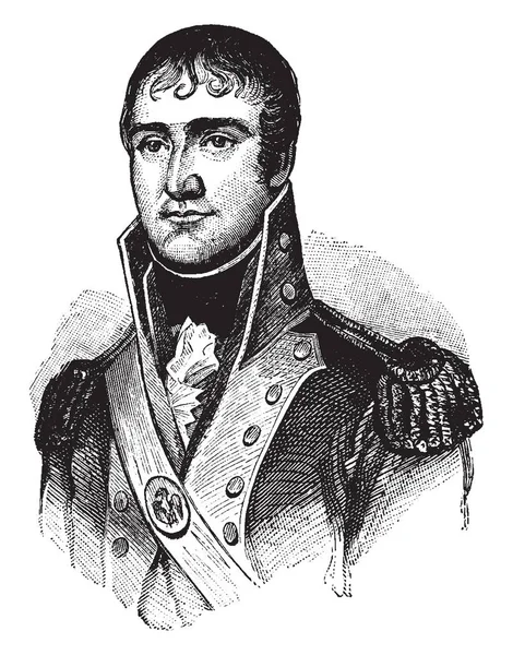 William Charles Cole Claiborne 1773 1817 Fue Político Los Estados — Archivo Imágenes Vectoriales