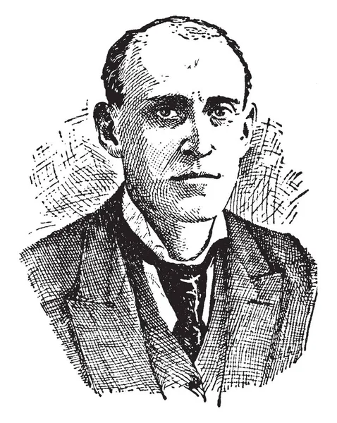 Eugene Field 1850 1895 Był Amerykański Pisarz Znany Jego Dzieci — Wektor stockowy