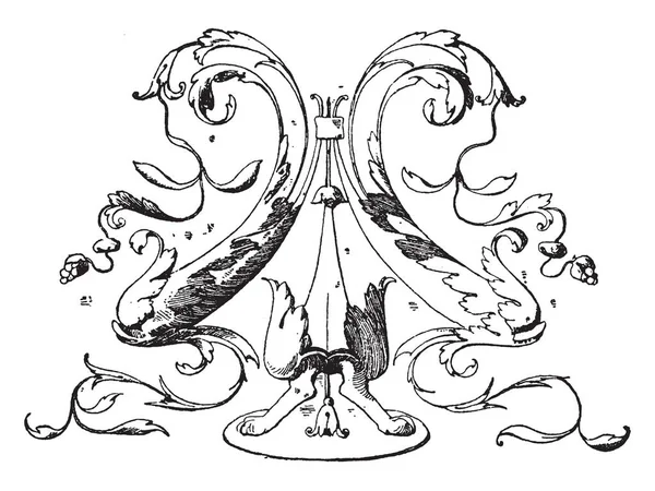 Yunus friz Bramate 1504 yılında, vintage çizgi çizme veya oyma illüstrasyon tarafından tasarlanmıştır.