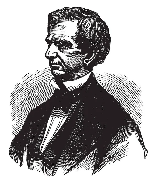 William Henry Seward 1801 1872 Fue Secretario Estado Los Estados — Archivo Imágenes Vectoriales
