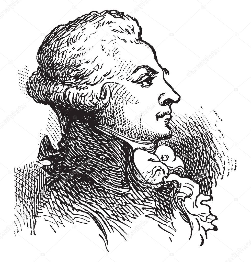 Maximilien Robespierre, 17581794, fue un abogado, político francés, y