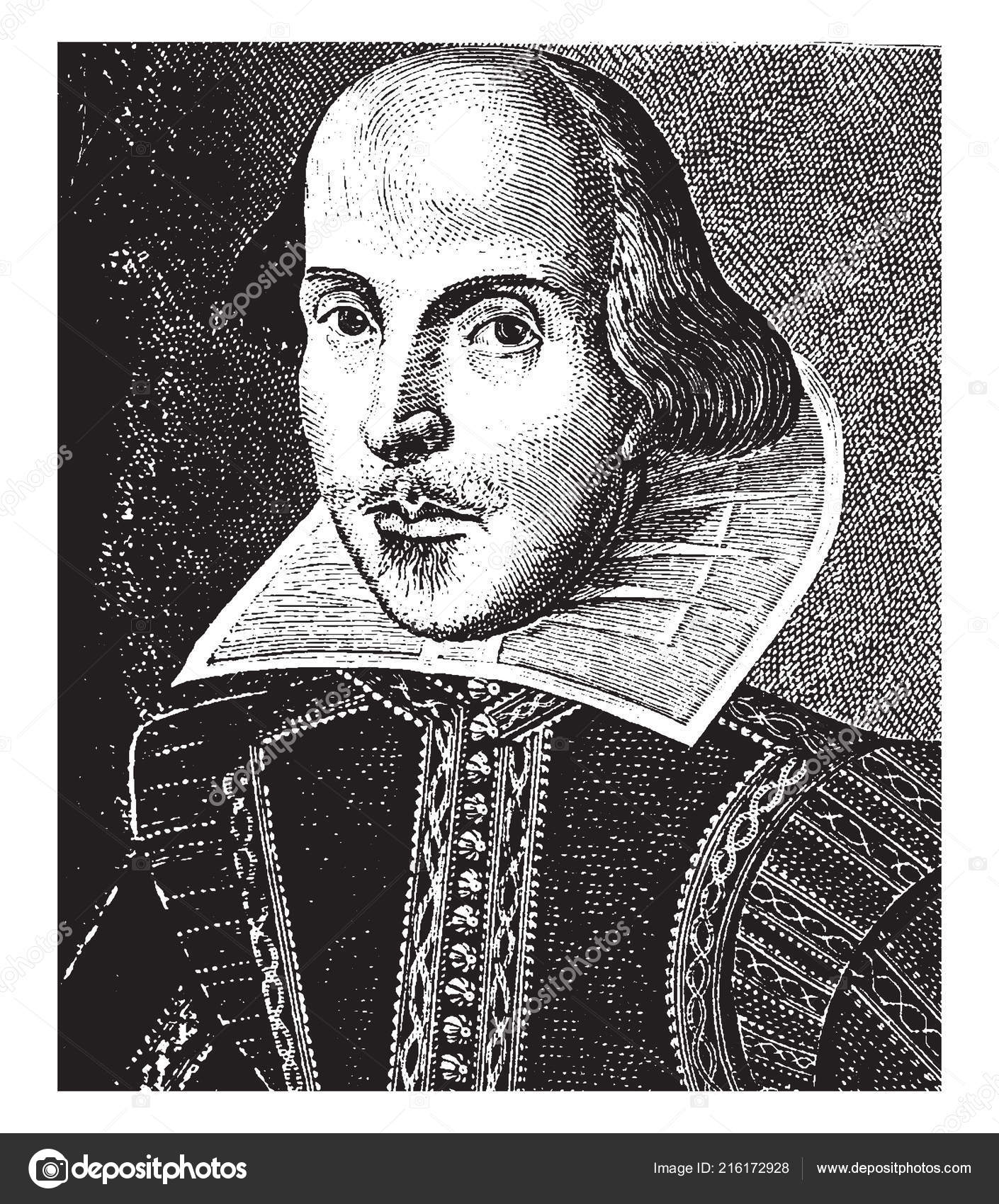 William Shakespeare, 1564-1616, he was an English poet, playwright, actor, and the greatest writer in the English language, famous as the England's national ...