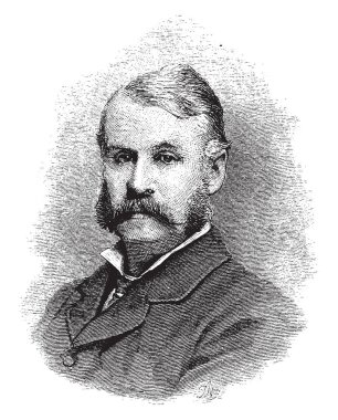 Efendim William Gilbert, 1836-1911, bir İngiliz oyun yazarı, liyakat, şair ve Illustrator, on dört çizgi diziler, vintage çizgi çizme veya oyma illüstrasyon için ünlü biriydi