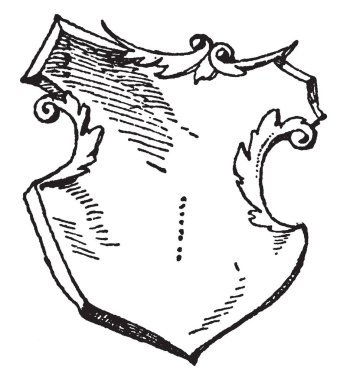 Alman kalkan ceket, vintage çizgi çizme veya oyma illüstrasyon yeniden bir giriştir.