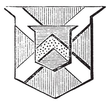 Baron ve önceki örnekler, vintage çizgi çizme veya oyma resimde olduğu gibi Femme.