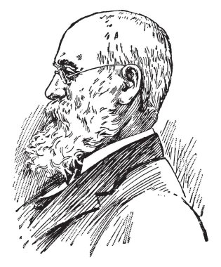 Charles Anderson Dana, 1819-1897, bir Amerikalı gazeteci, yazar ve üst düzey hükümet resmi, yeni Amerikan Cyclopaedia, vintage çizim düzenleme veya illüstrasyon oyma için ünlü olduğunu