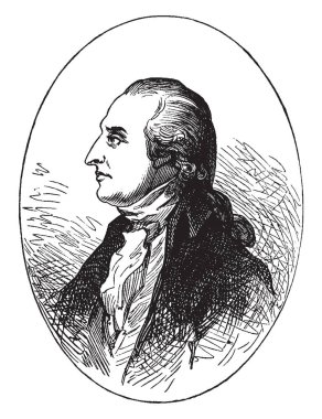 Benedict Arnold, 1741-1801, o bir general İngiltere, vintage çizgi çizme veya oyma illüstrasyon ülkesine ihanet eden Amerikan Bağımsızlık Savaşı sırasında yapıldı.