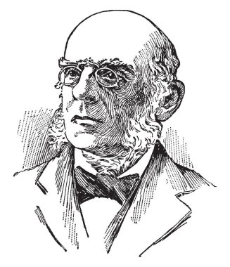 Timothy Dwight, 1828-1916, o Amerikalı akademisyen, eğitimci, cemaat bakan ve Yale üniversitesinden 1886 1898, vintage çizgi çizme veya oyma illüstrasyon Başkanı yapıldı.