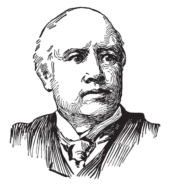 Robert Green Ingersoll 1833 1899 War Ein Amerikanischer Rechtsanwalt Ein — Stockvektor