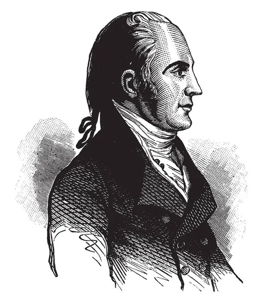 Aaron Burr 1756 1836 Ήταν Ένας Αμερικανός Πολιτικός Τρίτος Αντιπρόεδρος — Διανυσματικό Αρχείο