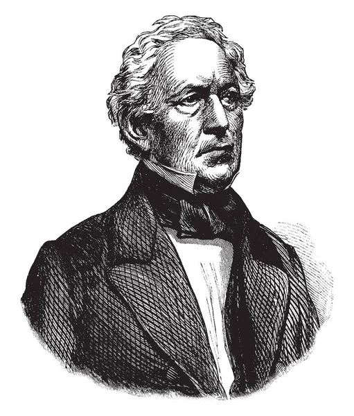 Edward Everett 1794 1865 American Politician Pastor Educator Orator Senator — Stock Vector