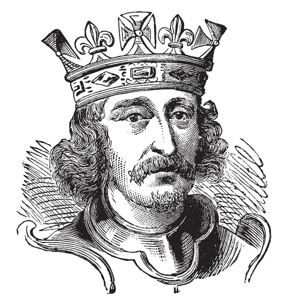 Richard England 1157 1199 Han Var Kung England Från 1189 — Stock vektor