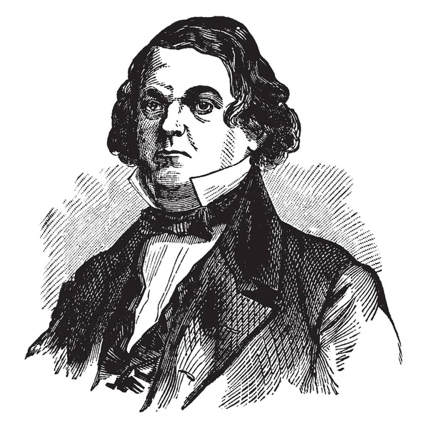 Howell Cobb 1815 1868 Foi Político Americano Palestrante Câmara Dos —  Vetores de Stock