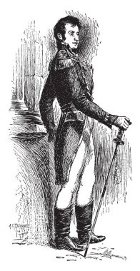 Stephen Decatur, Amerika Birleşik Devletleri Deniz subayı ve commodore, vintage çizgi çizme veya oyma illüstrasyon o 1779-1820, oldu