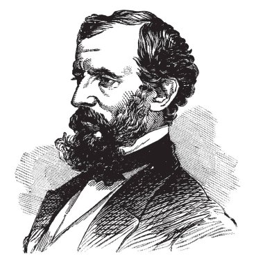 Vincent Colyer, 1825-1888, o Amerikalı sanatçı, Amerika Birleşik Devletleri Hıristiyan komisyon Amerikan Batı, vintage çizgi çizme veya oyma illüstrasyon onun resimleri için ünlü Amerikan İç Savaşı sırasında kurucusu oldu