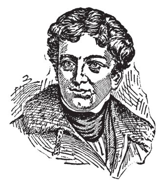 John George Lambton, Durham ilk Earl, 1792-1840, bir İngiliz liberal devlet adamı, sömürge yönetici, Genel Vali ve Yüksek Komiseri İngiliz Kuzey Amerika, vintage çizgi çizme veya oyma illüstrasyon