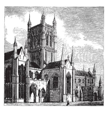 İrlandalı ve İskoç vaizler altı ve yedi yüzyıl Anglo-Sakson İngiltere ve önemli rol, vintage çizgi çizme veya oyma illüstrasyon Hıristiyanlık yayılması Frenk İmparatorluğu'nda oynadı.